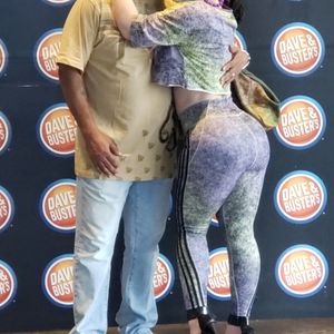 Adidas 2 Piece Tye Dye Purple & Yellow Outfit